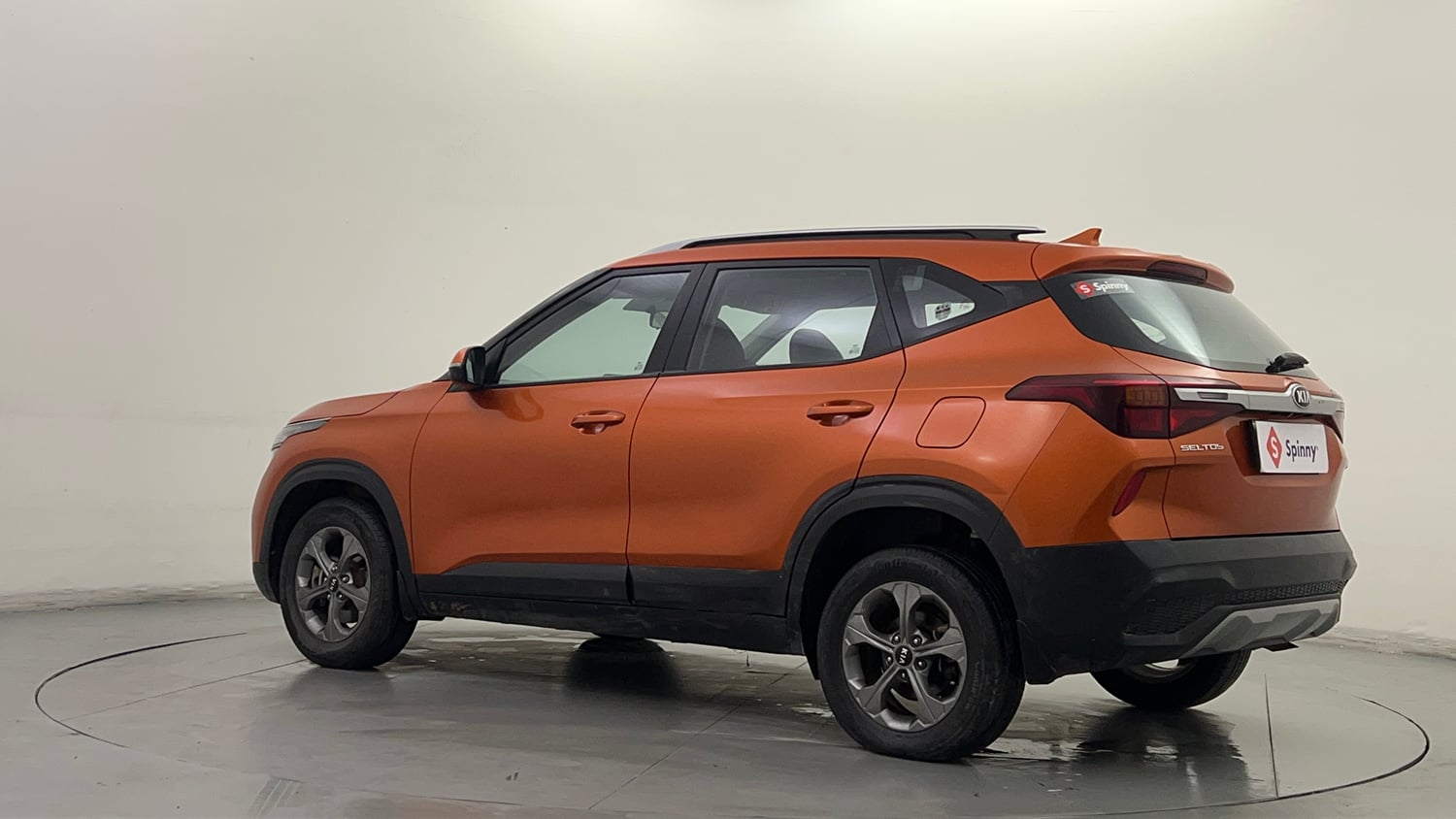 Used 2020 Kia Seltos HTK Plus D Diesel Manual exterior LEFT REAR CORNER VIEW