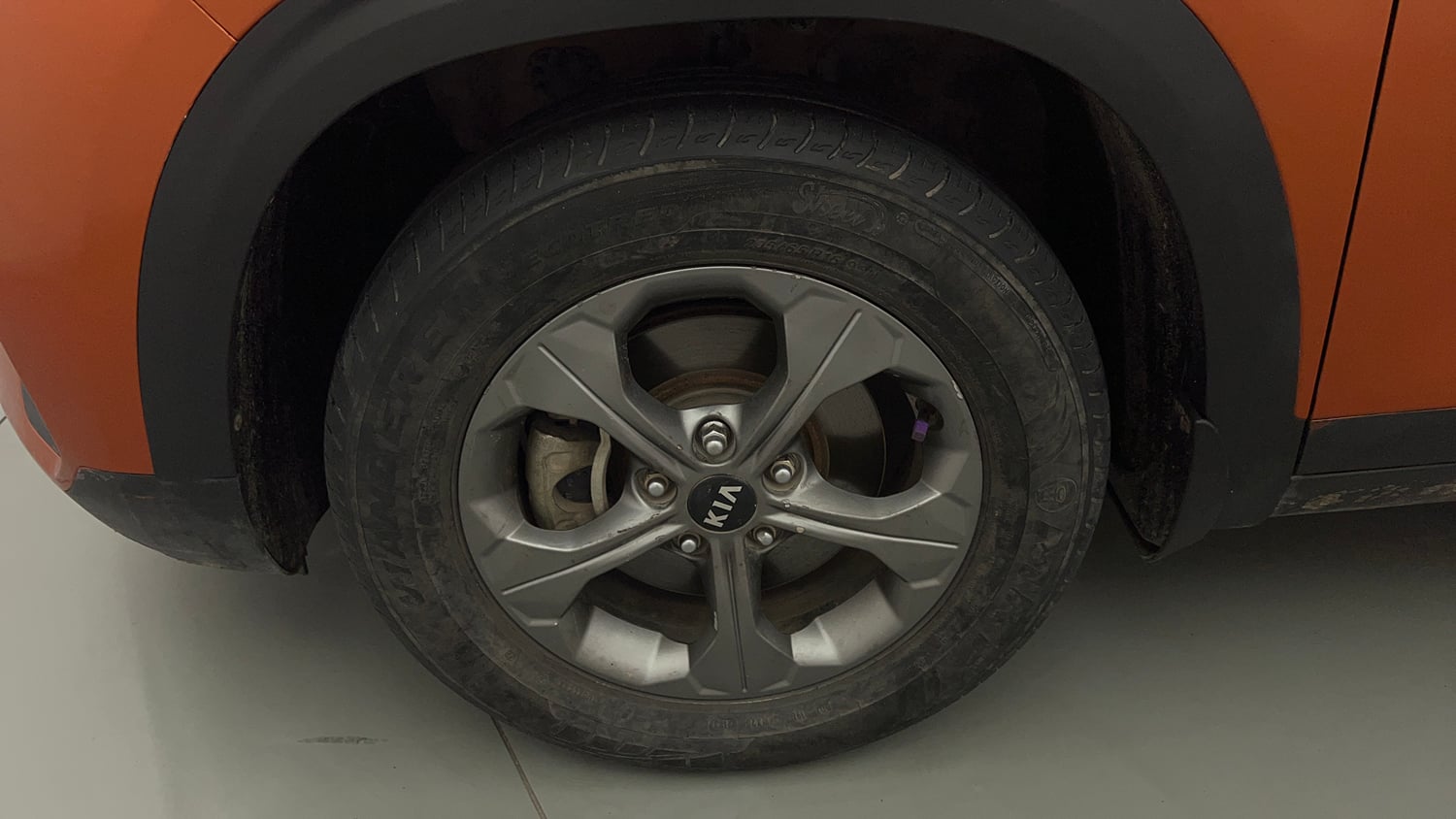 Used 2020 Kia Seltos HTK Plus D Diesel Manual tyres LEFT FRONT TYRE RIM VIEW