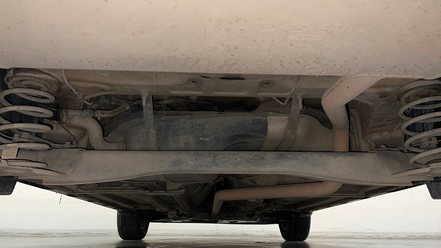Used 2020 Kia Seltos HTK Plus D Diesel Manual extra REAR UNDERBODY VIEW (TAKEN FROM REAR)