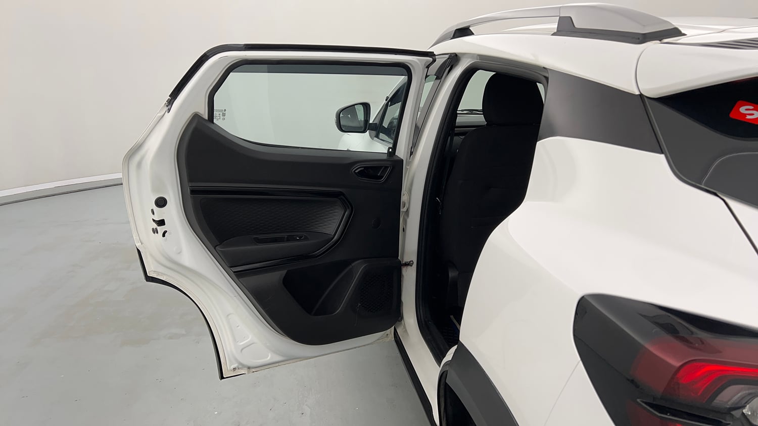 Used 2022 Renault Kiger RXZ Turbo CVT Petrol Automatic interior LEFT REAR DOOR OPEN VIEW