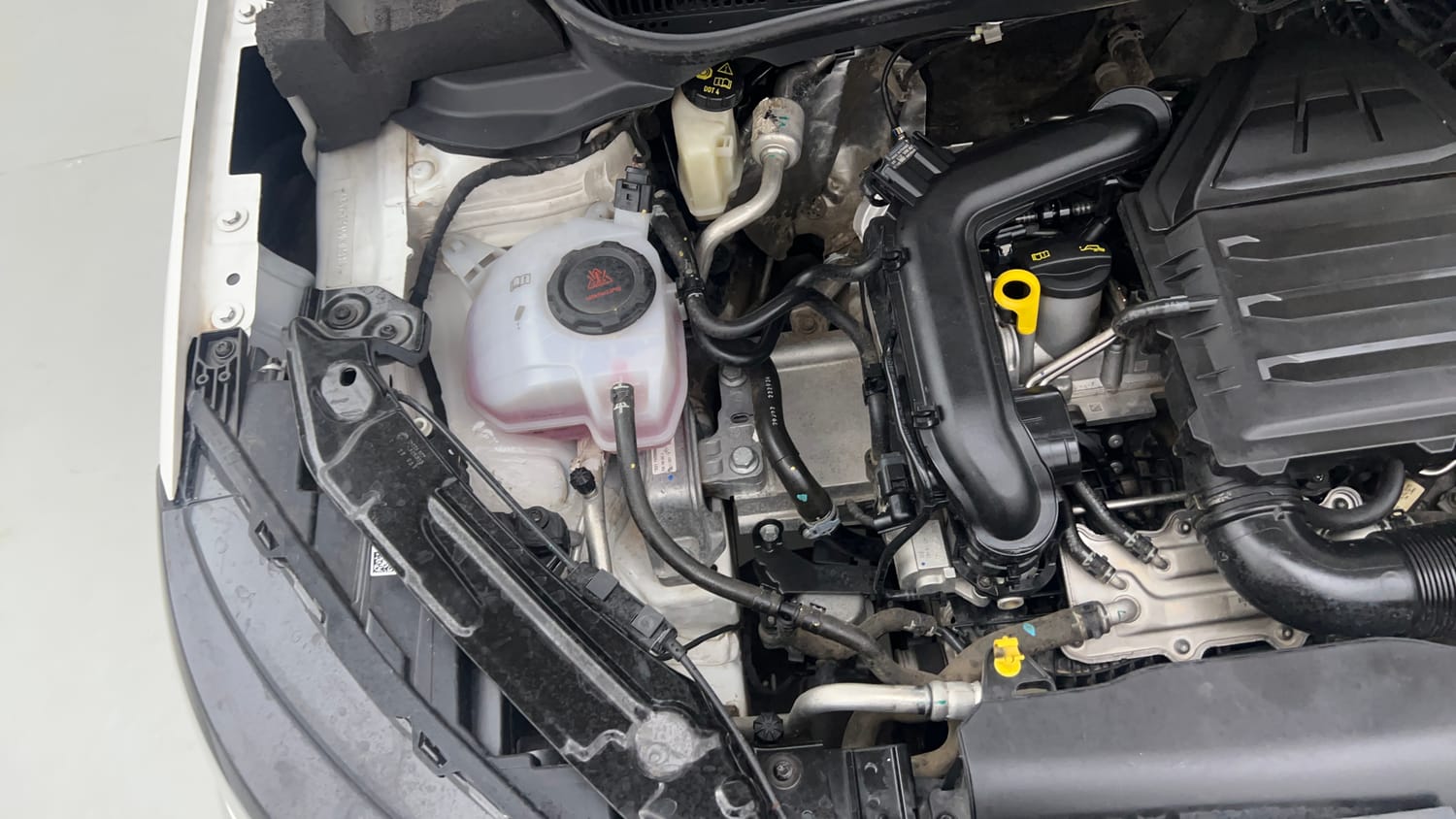 Used 2022 Skoda Kushaq Style 1.0L TSI AT Petrol Automatic engine ENGINE RIGHT SIDE VIEW