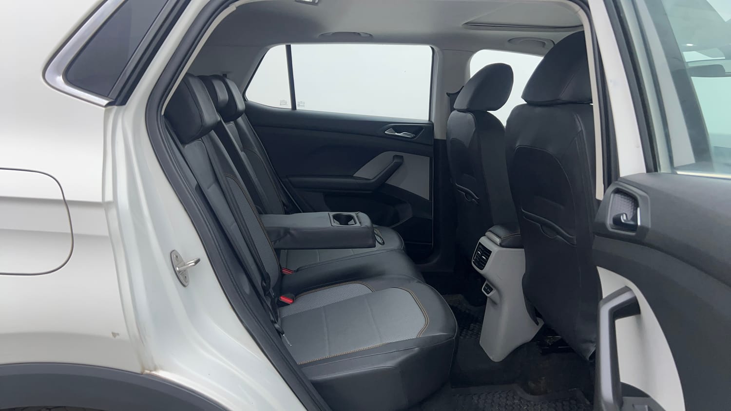 Used 2022 Skoda Kushaq Style 1.0L TSI AT Petrol Automatic interior RIGHT SIDE REAR DOOR CABIN VIEW