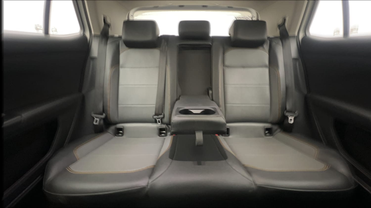 Used 2022 Skoda Kushaq Style 1.0L TSI AT Petrol Automatic interior REAR SEAT CONDITION VIEW