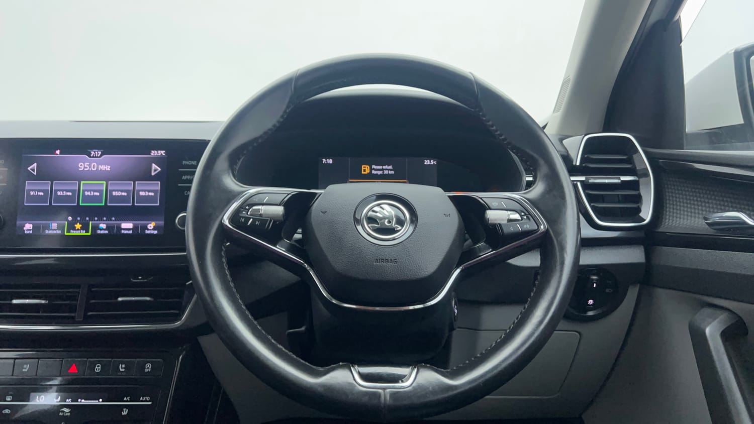 Used 2022 Skoda Kushaq Style 1.0L TSI AT Petrol Automatic interior STEERING VIEW