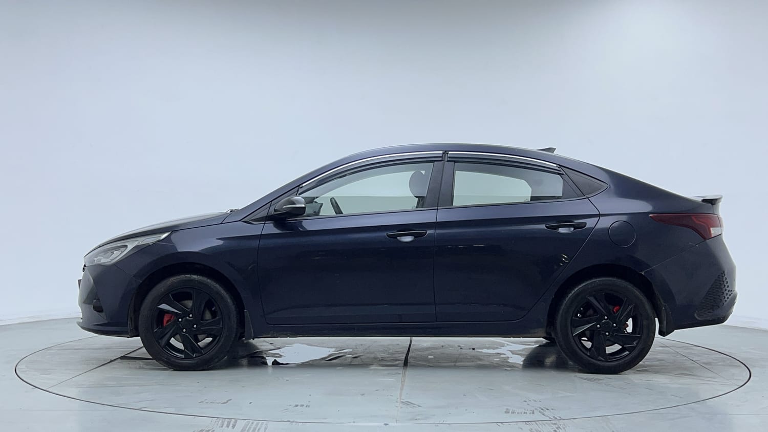 Used 2021 Hyundai Verna SX (O) 1.0 Turbo DCT Petrol Automatic exterior LEFT SIDE VIEW