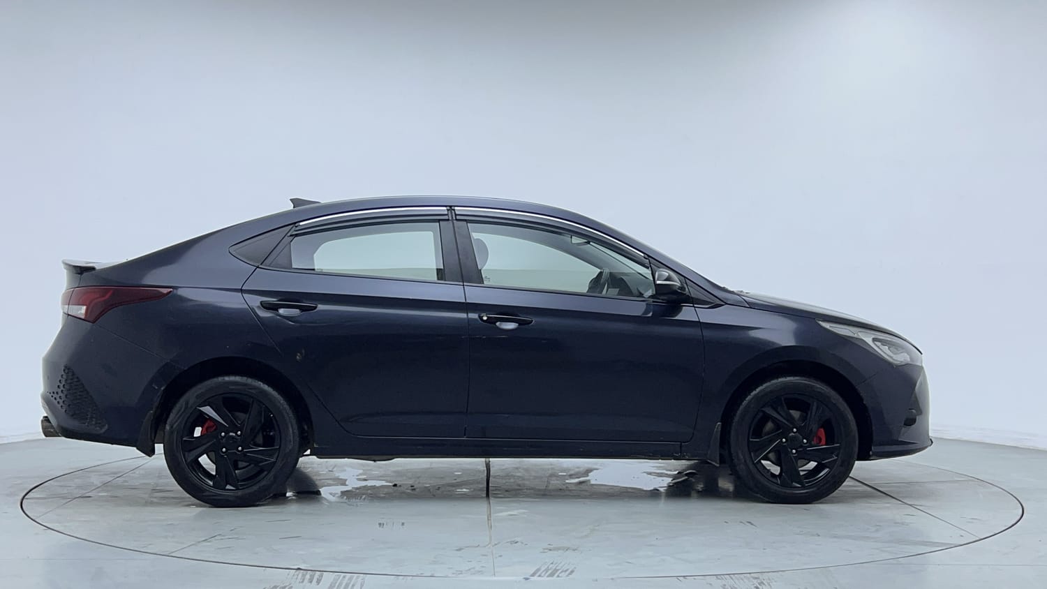 Used 2021 Hyundai Verna SX (O) 1.0 Turbo DCT Petrol Automatic exterior RIGHT SIDE VIEW