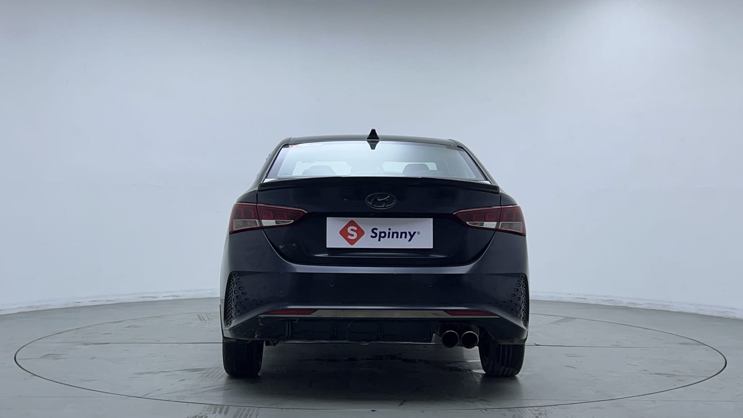 Used 2021 Hyundai Verna SX (O) 1.0 Turbo DCT Petrol Automatic exterior BACK VIEW