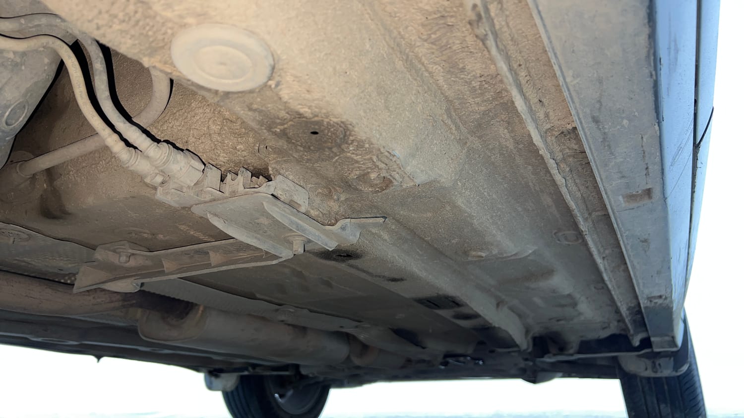 Used 2022 Skoda Kushaq Style 1.5L TSI MT Petrol Manual extra REAR RIGHT UNDERBODY VIEW