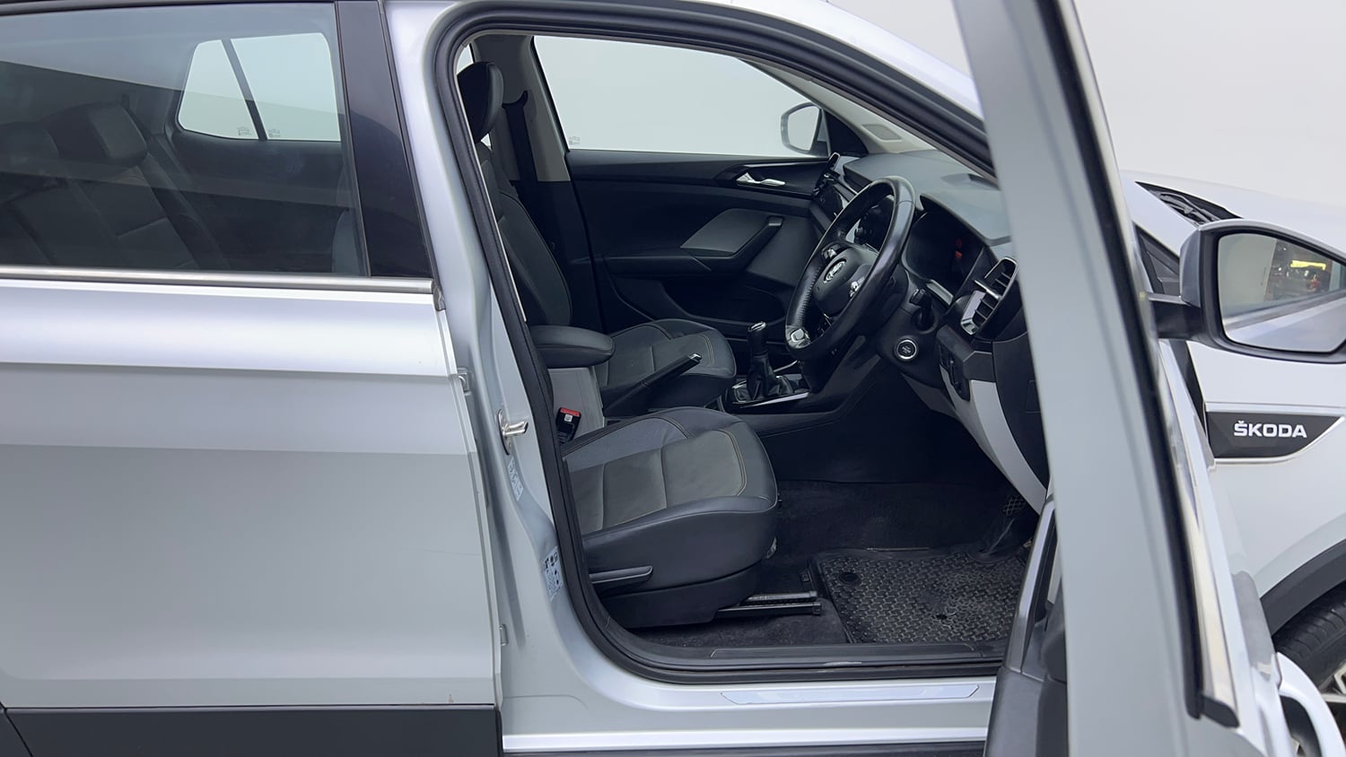 Used 2022 Skoda Kushaq Style 1.5L TSI MT Petrol Manual interior RIGHT SIDE FRONT DOOR CABIN VIEW