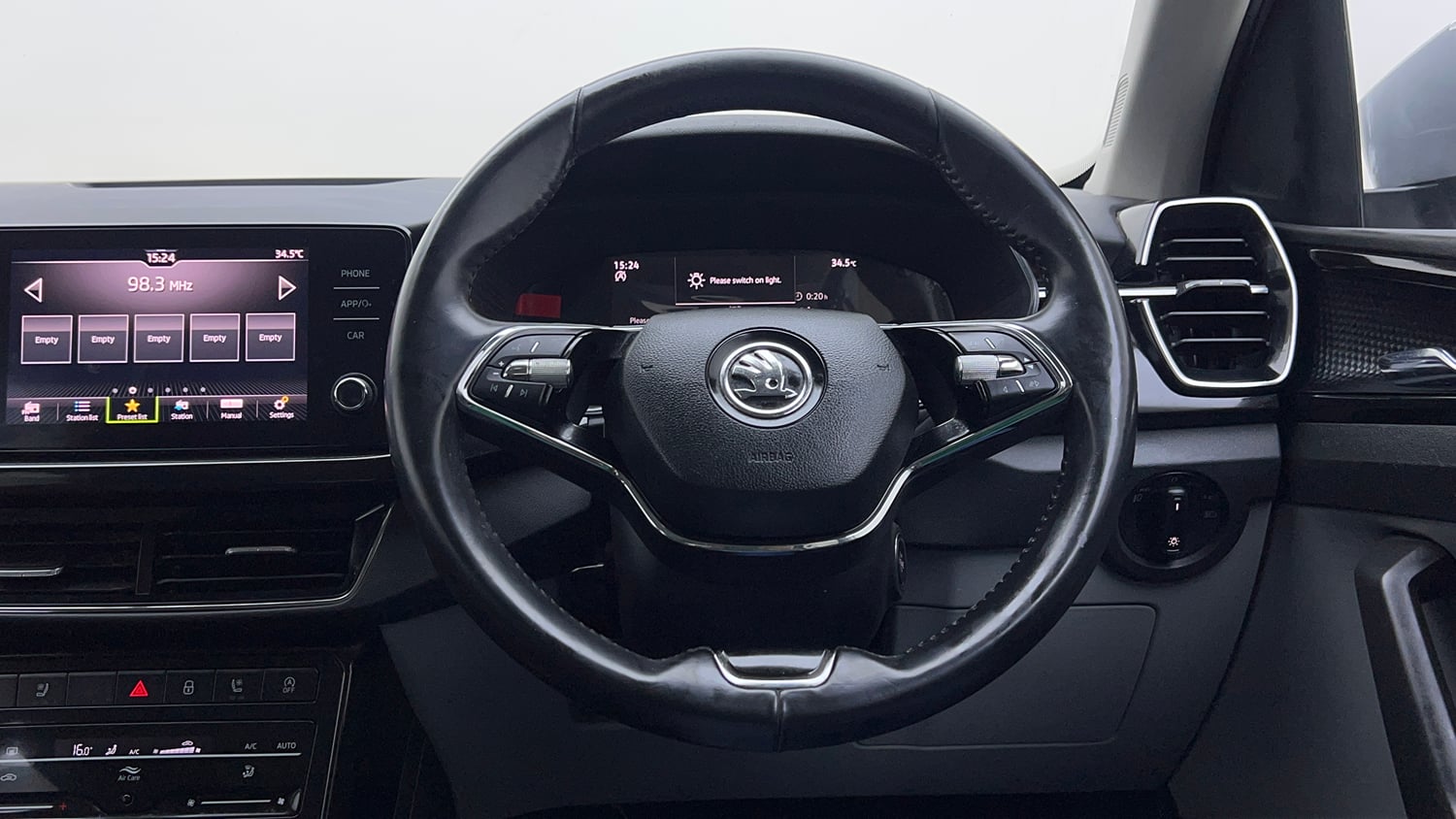 Used 2022 Skoda Kushaq Style 1.5L TSI MT Petrol Manual interior STEERING VIEW