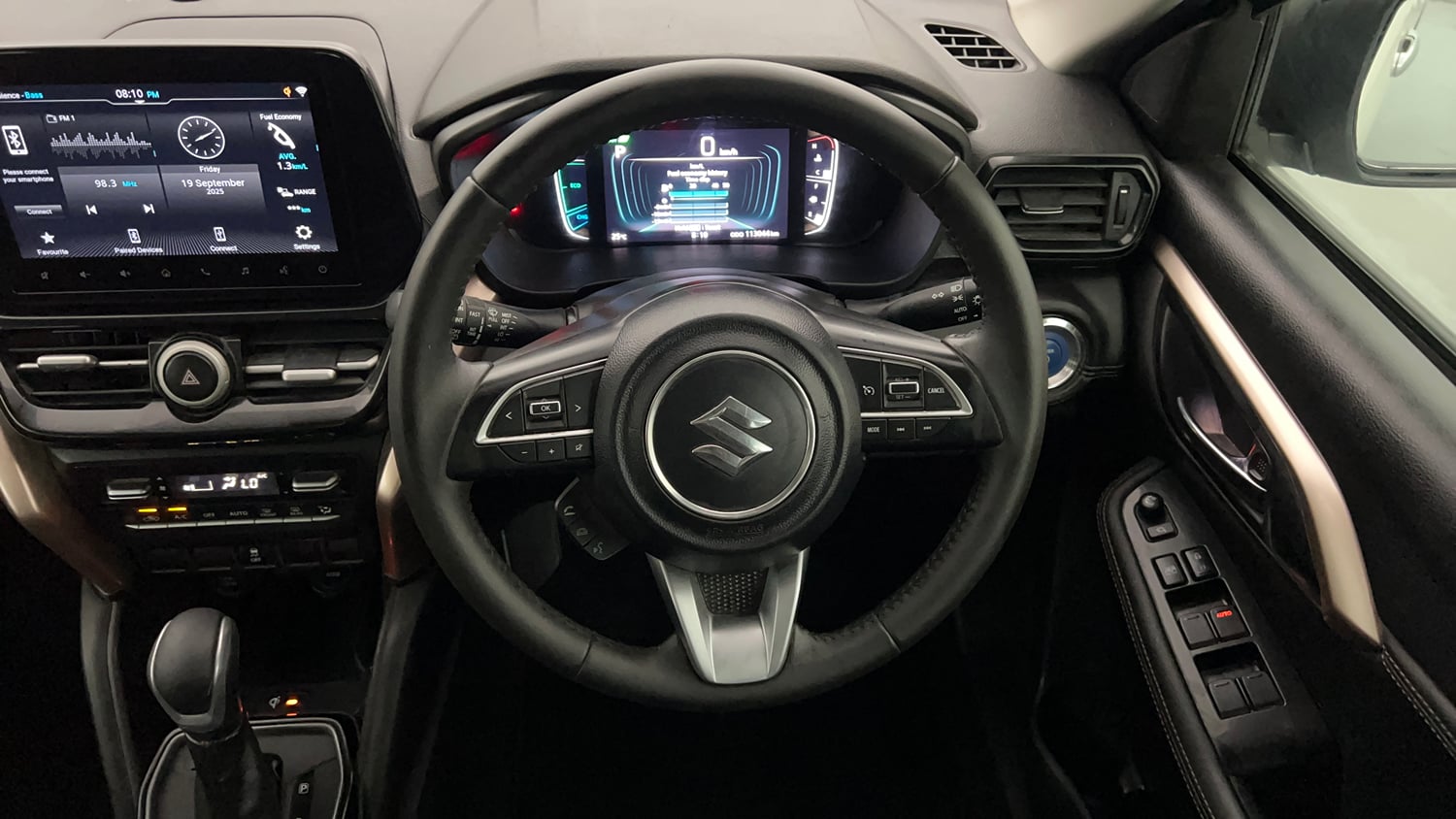 Used 2023 Maruti Suzuki Grand Vitara Alpha Plus Intelligent Hybrid eCVT Hybrid Automatic interior STEERING VIEW