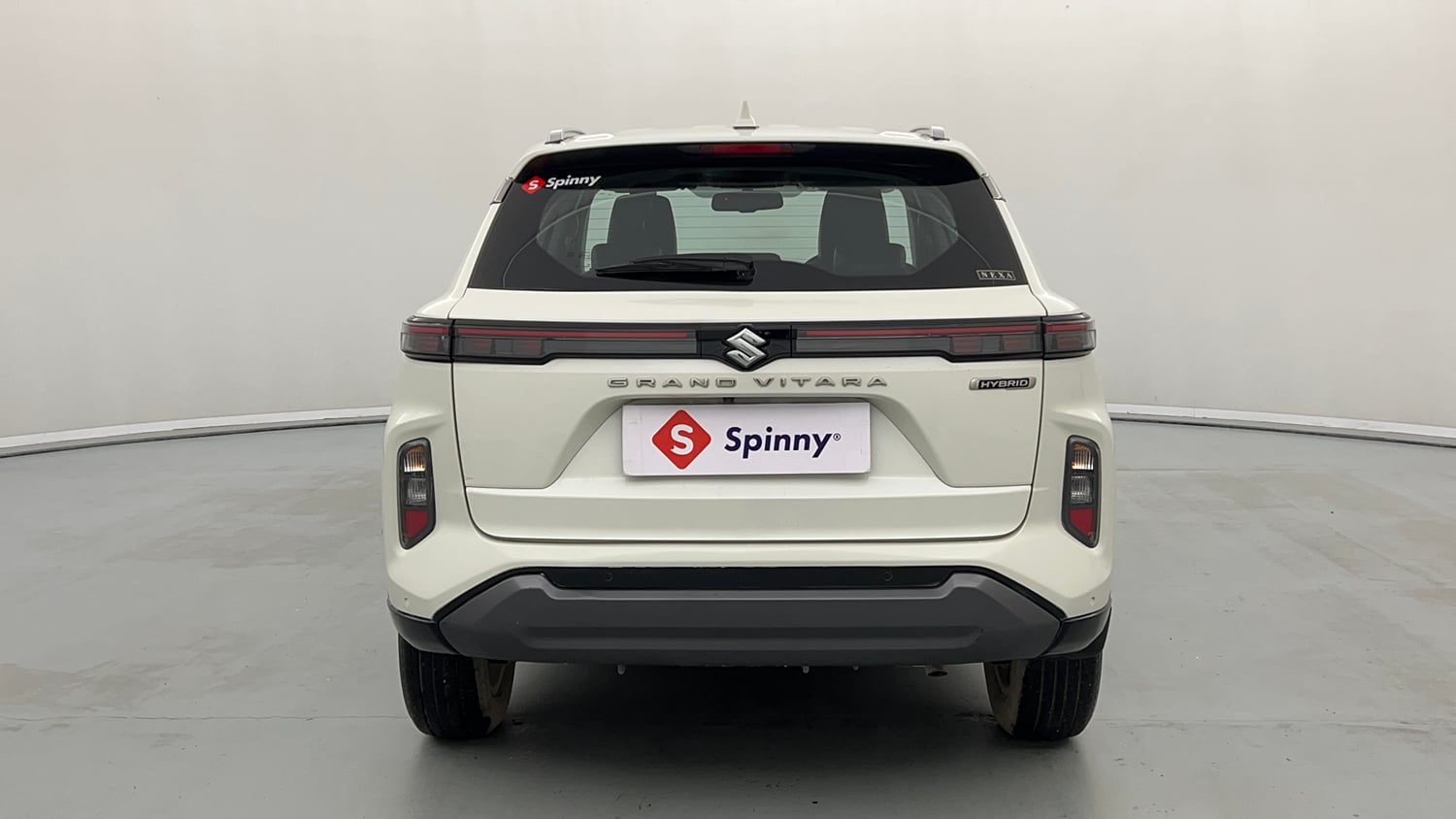 Used 2023 Maruti Suzuki Grand Vitara Alpha Plus Intelligent Hybrid eCVT Hybrid Automatic exterior BACK VIEW
