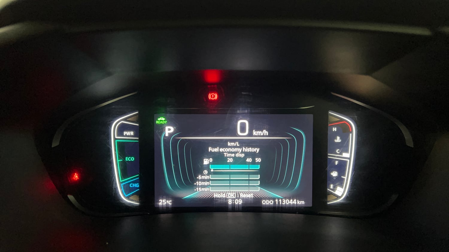 Used 2023 Maruti Suzuki Grand Vitara Alpha Plus Intelligent Hybrid eCVT Hybrid Automatic interior CLUSTERMETER VIEW