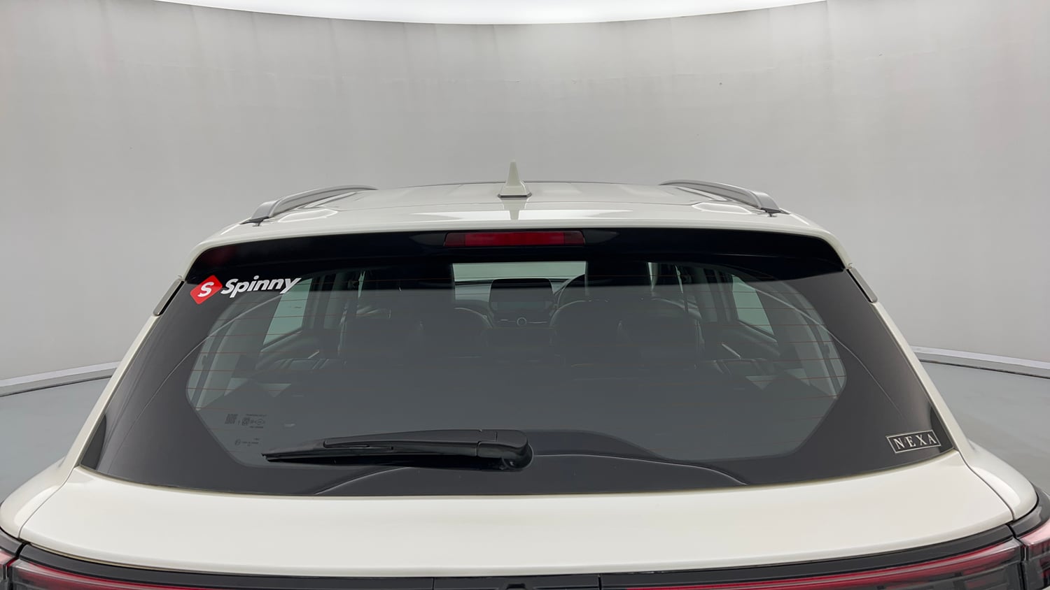 Used 2023 Maruti Suzuki Grand Vitara Alpha Plus Intelligent Hybrid eCVT Hybrid Automatic exterior BACK WINDSHIELD VIEW