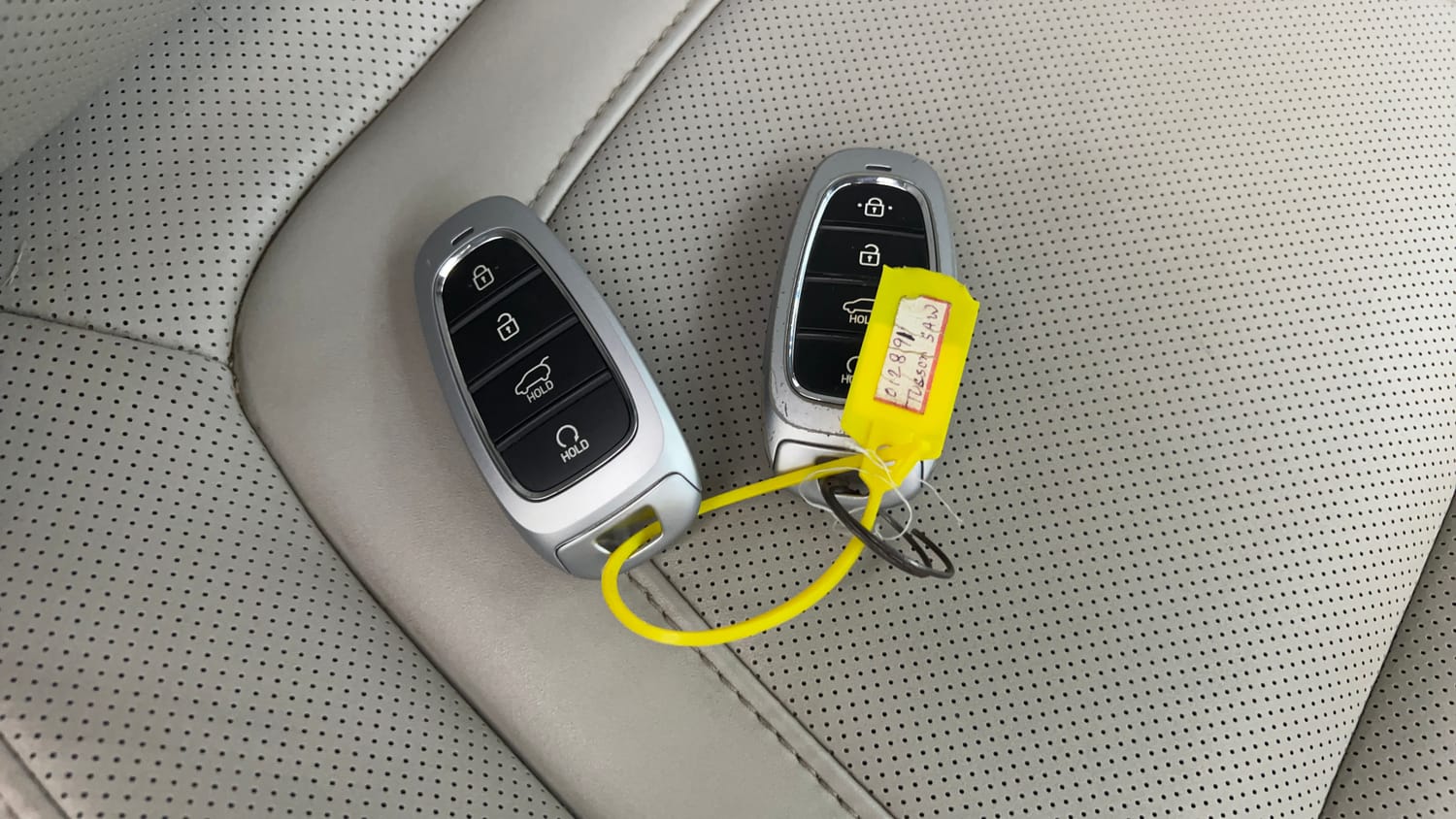 Used 2023 Hyundai Tucson Signature 2.0 AT Petrol Petrol Automatic extra CAR KEY VIEW