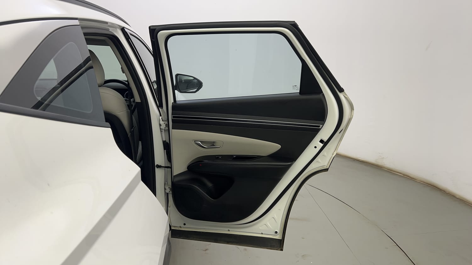Used 2023 Hyundai Tucson Signature 2.0 AT Petrol Petrol Automatic interior RIGHT REAR DOOR OPEN VIEW