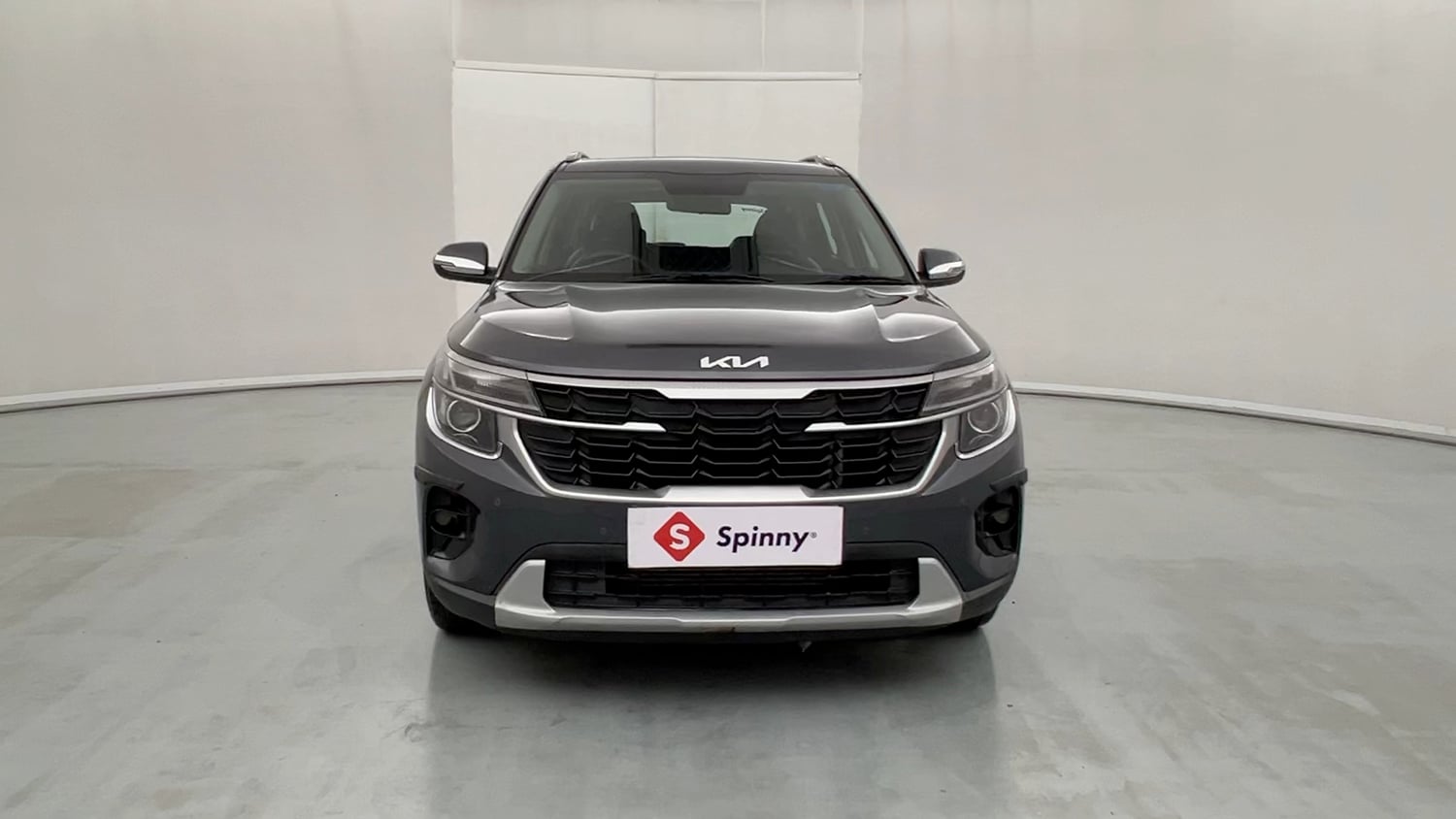Used 2023 Kia Seltos HTK Plus 1.5 Turbo Petrol iMT Petrol Manual exterior FRONT VIEW
