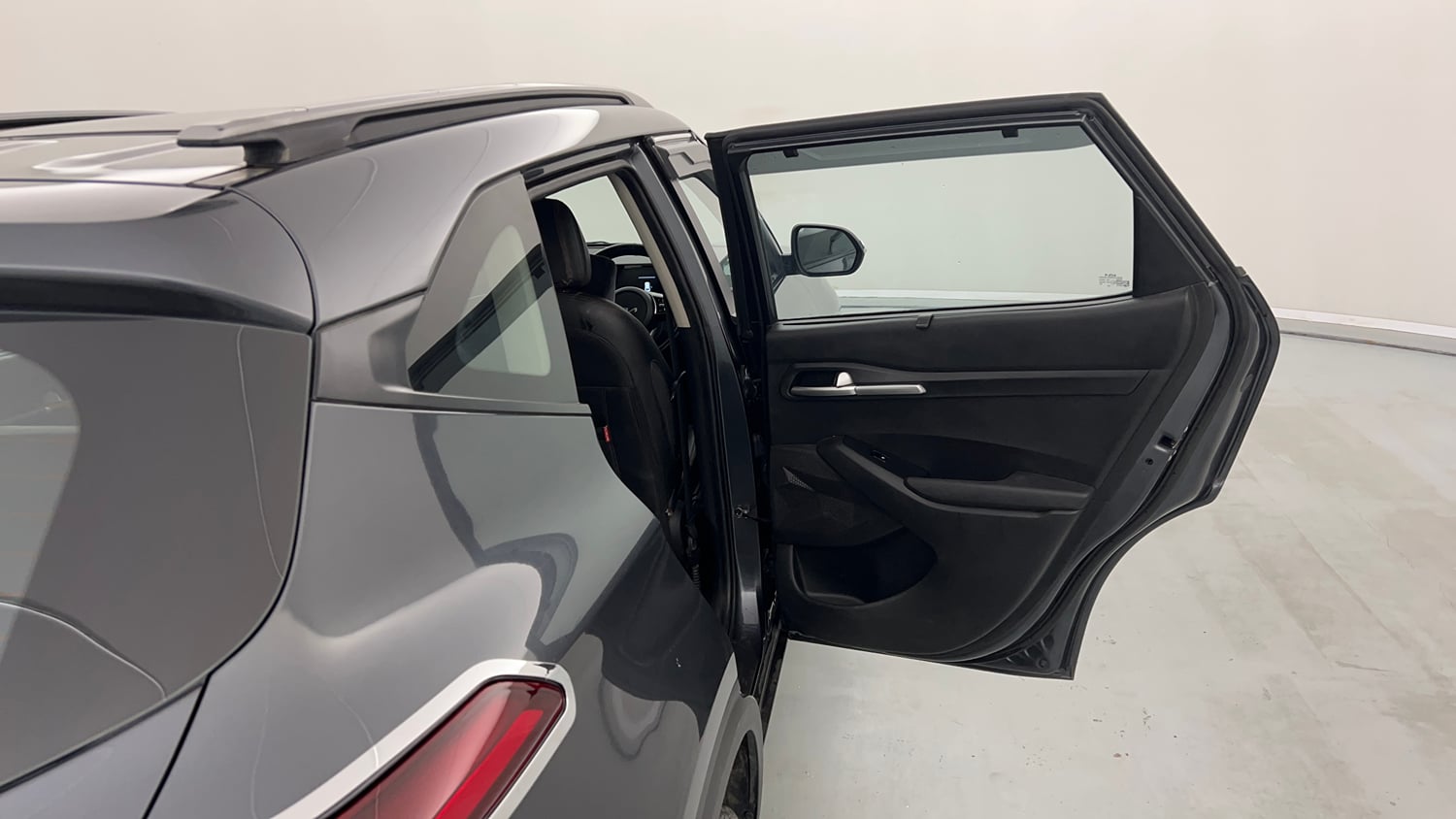 Used 2023 Kia Seltos HTK Plus 1.5 Turbo Petrol iMT Petrol Manual interior RIGHT REAR DOOR OPEN VIEW