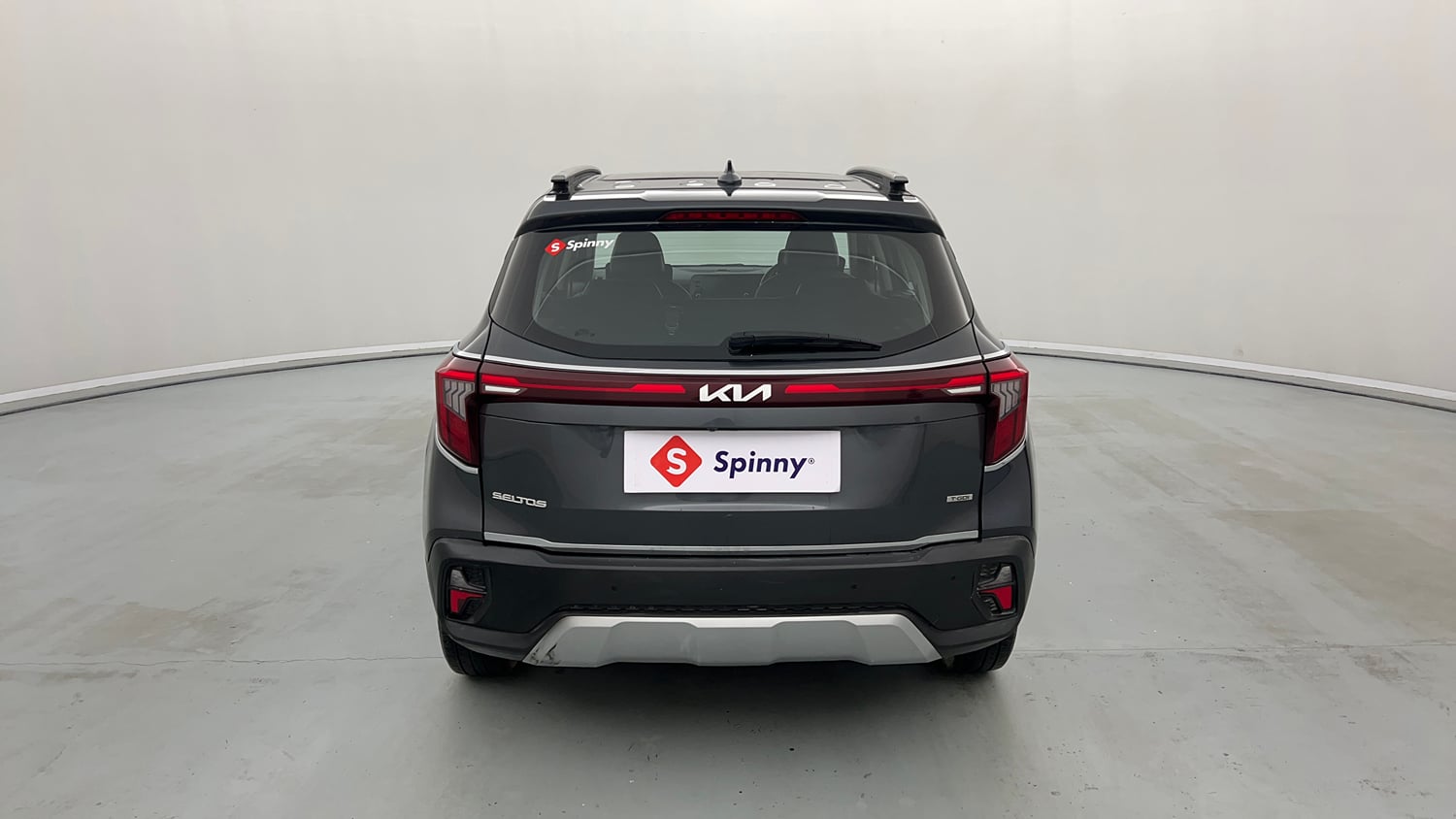 Used 2023 Kia Seltos HTK Plus 1.5 Turbo Petrol iMT Petrol Manual exterior BACK VIEW
