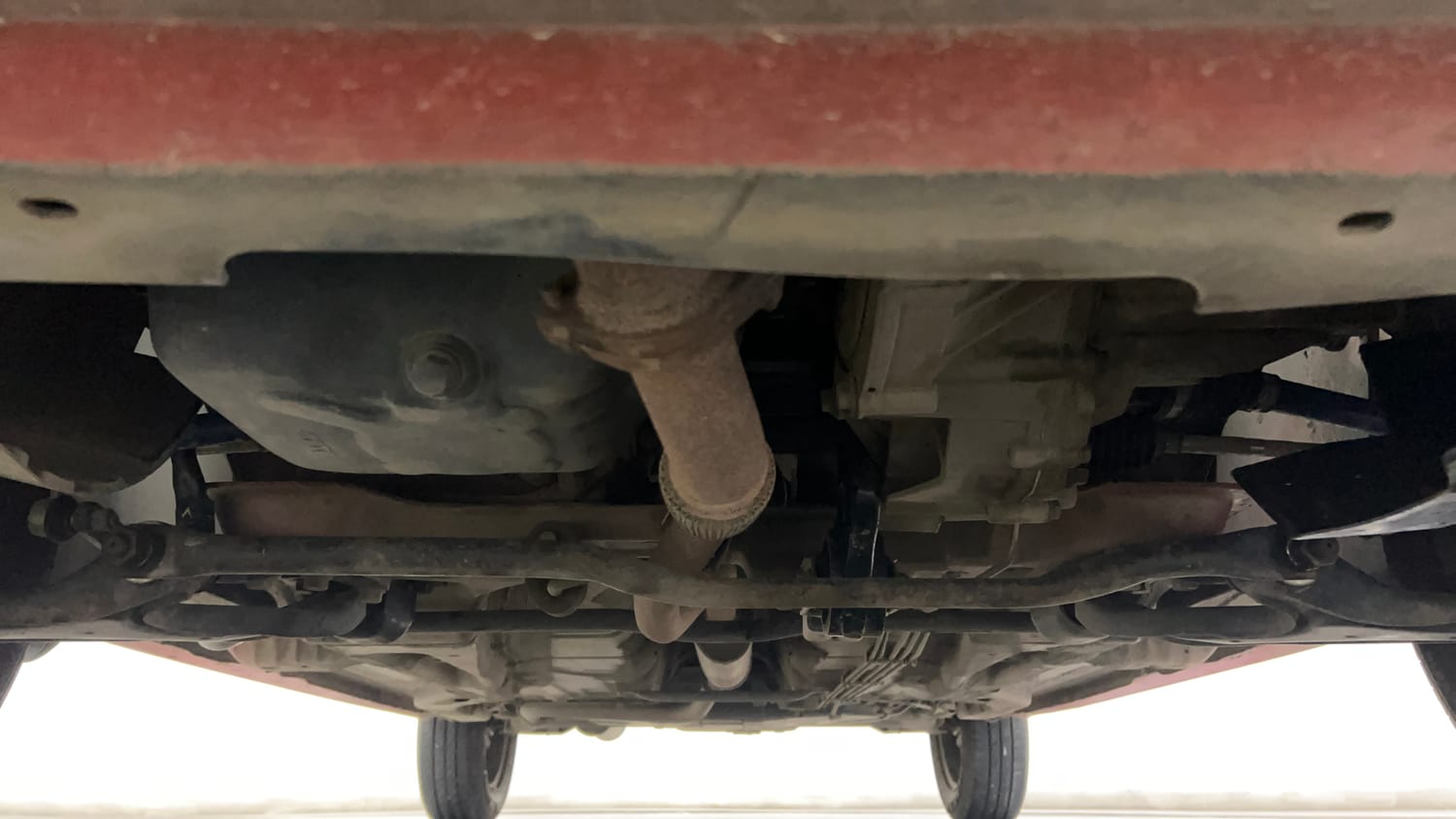 Used 2022 Tata Tiago XT CNG Cng Manual extra FRONT LEFT UNDERBODY VIEW