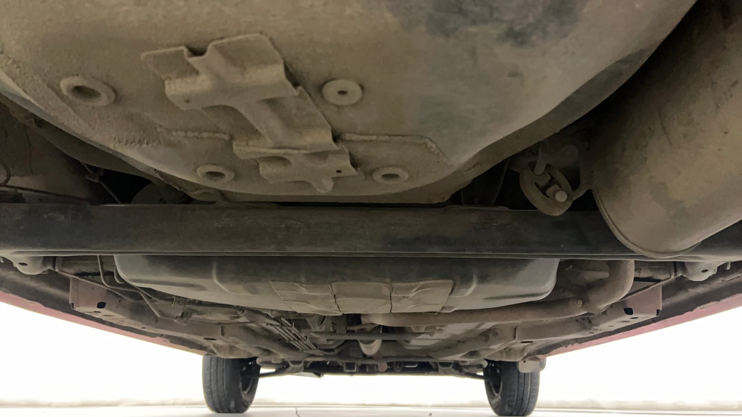 Used 2022 Tata Tiago XT CNG Cng Manual extra REAR UNDERBODY VIEW (TAKEN FROM REAR)