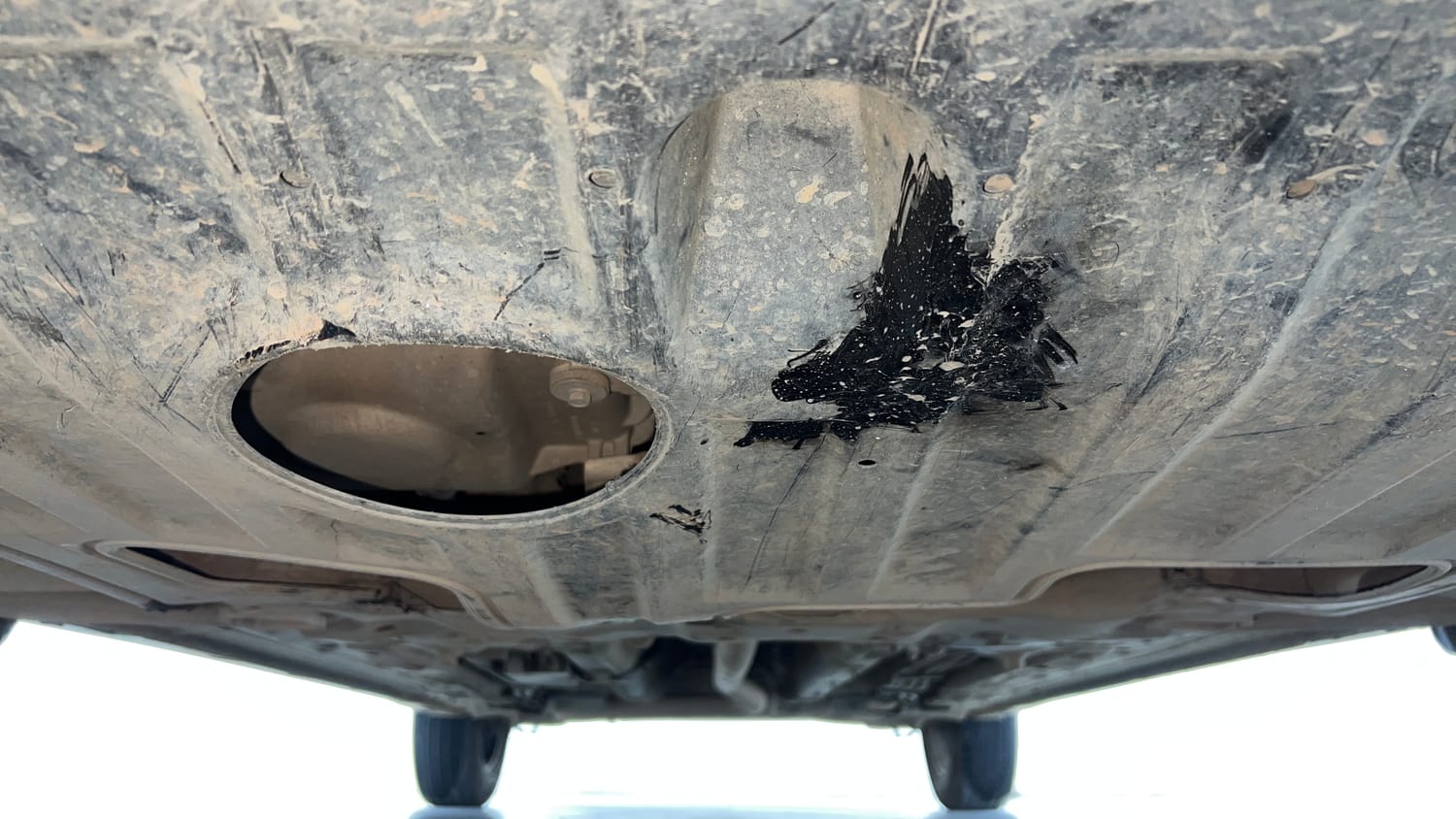 Used 2023 Kia Carens Prestige Plus 1.5 Diesel MT 7 STR Diesel Manual extra FRONT LEFT UNDERBODY VIEW