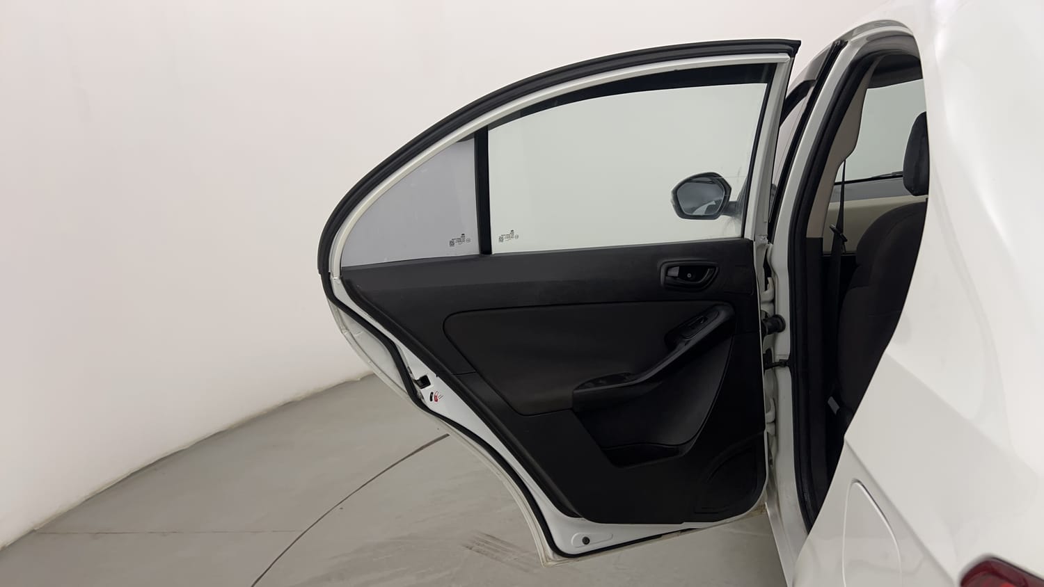 Used 2015 Tata Zest XMA Diesel Diesel Automatic interior LEFT REAR DOOR OPEN VIEW
