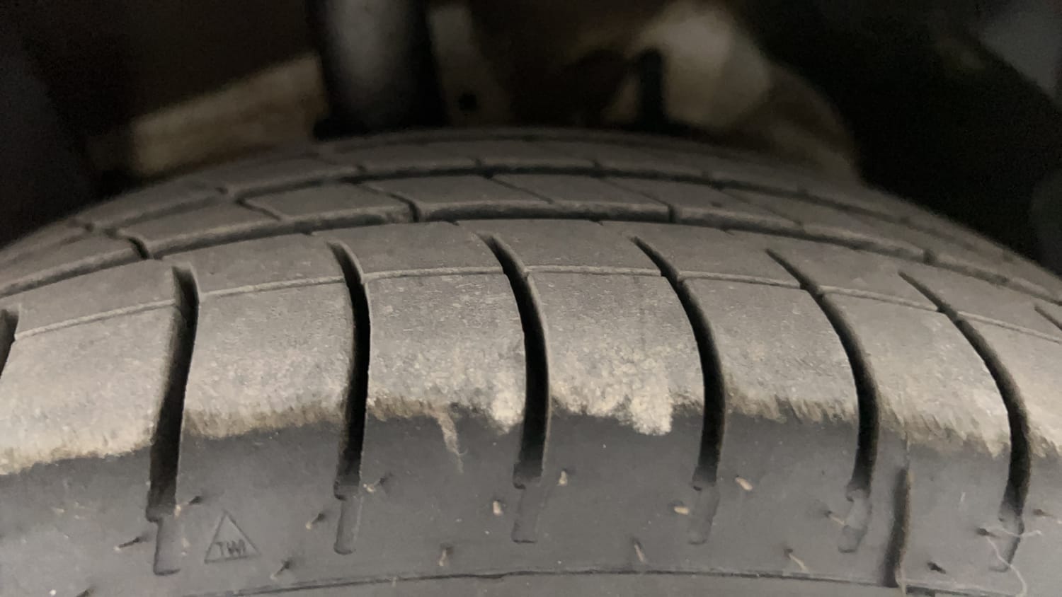 Used 2015 Tata Zest XMA Diesel Diesel Automatic tyres LEFT FRONT TYRE TREAD VIEW