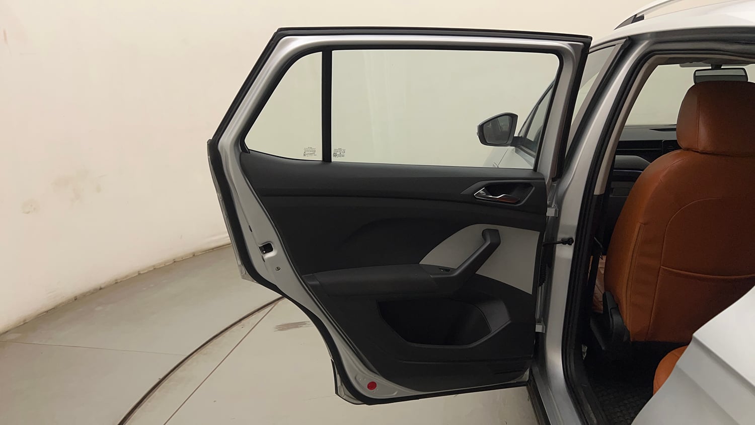 Used 2023 Skoda Kushaq Ambition 1.0L TSI MT Petrol Manual interior LEFT REAR DOOR OPEN VIEW