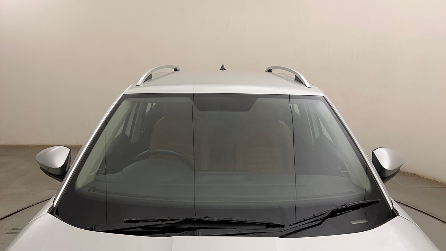 Used 2023 Skoda Kushaq Ambition 1.0L TSI MT Petrol Manual exterior FRONT WINDSHIELD VIEW