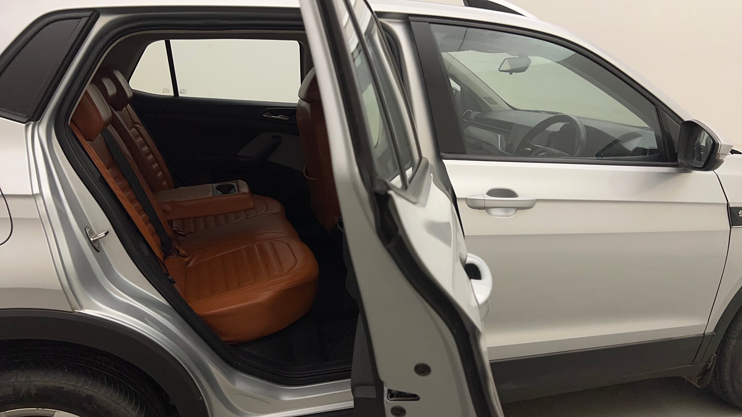 Used 2023 Skoda Kushaq Ambition 1.0L TSI MT Petrol Manual interior RIGHT SIDE REAR DOOR CABIN VIEW