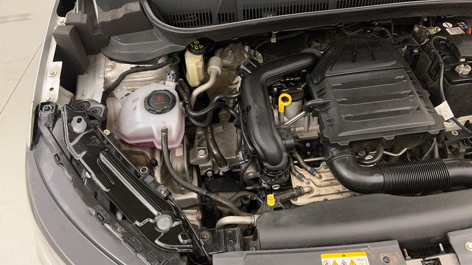 Used 2023 Skoda Kushaq Ambition 1.0L TSI MT Petrol Manual engine ENGINE RIGHT SIDE VIEW