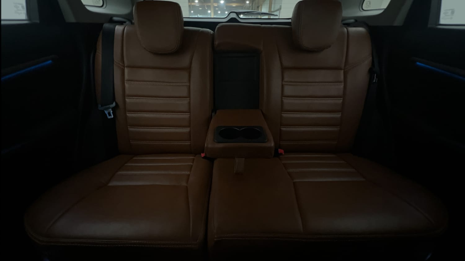 Used 2022 Maruti Suzuki Brezza Zxi Plus Dual Tone Petrol Manual interior REAR SEAT CONDITION VIEW