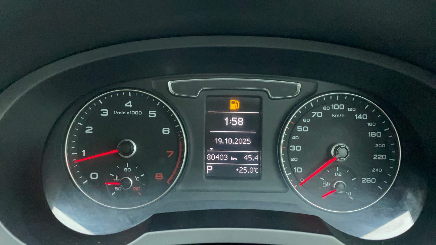 Used 2018 Audi Q3 30 TFSI Premium Petrol Automatic interior CLUSTERMETER VIEW