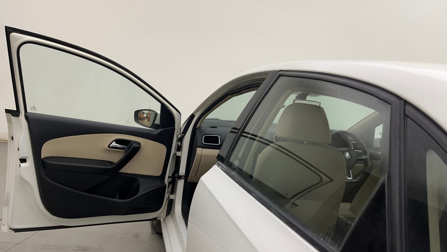 Used 2018 Skoda Rapid Style 1.5 TDI AT Diesel Automatic interior LEFT FRONT DOOR OPEN VIEW