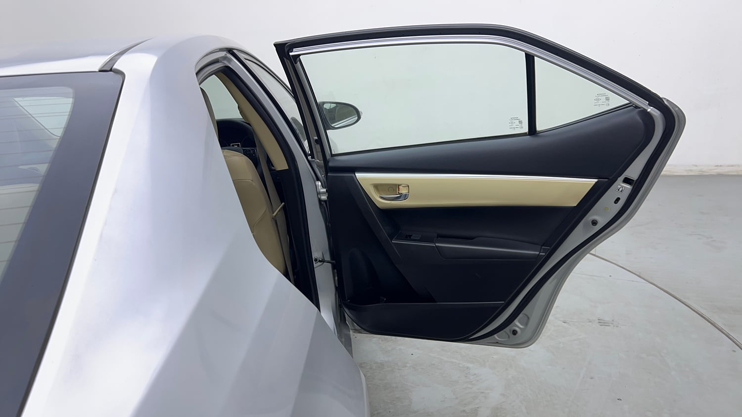 Used 2019 Toyota Corolla Altis VL CVT Petrol Petrol Automatic interior RIGHT REAR DOOR OPEN VIEW