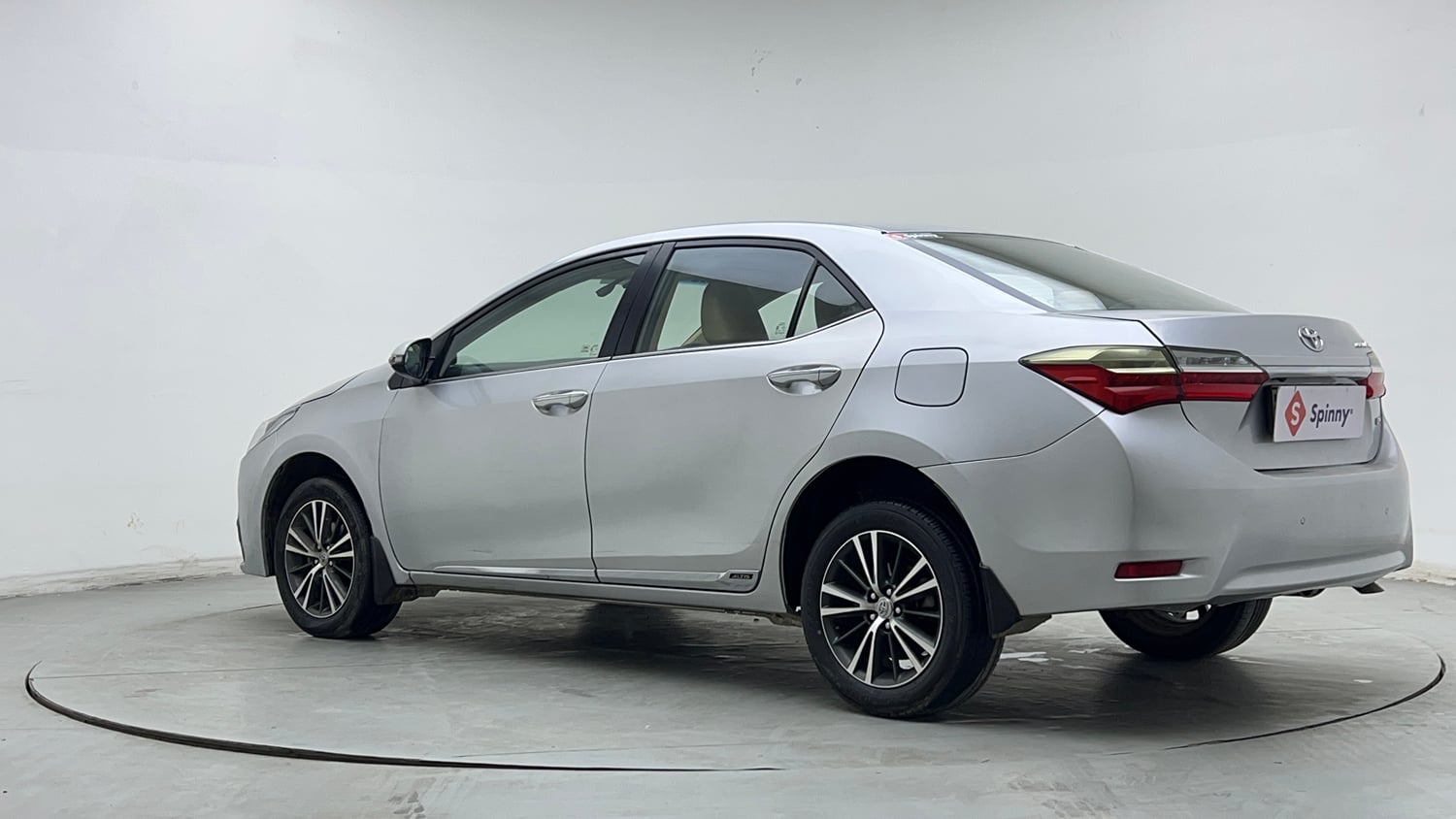 Used 2019 Toyota Corolla Altis VL CVT Petrol Petrol Automatic exterior LEFT REAR CORNER VIEW