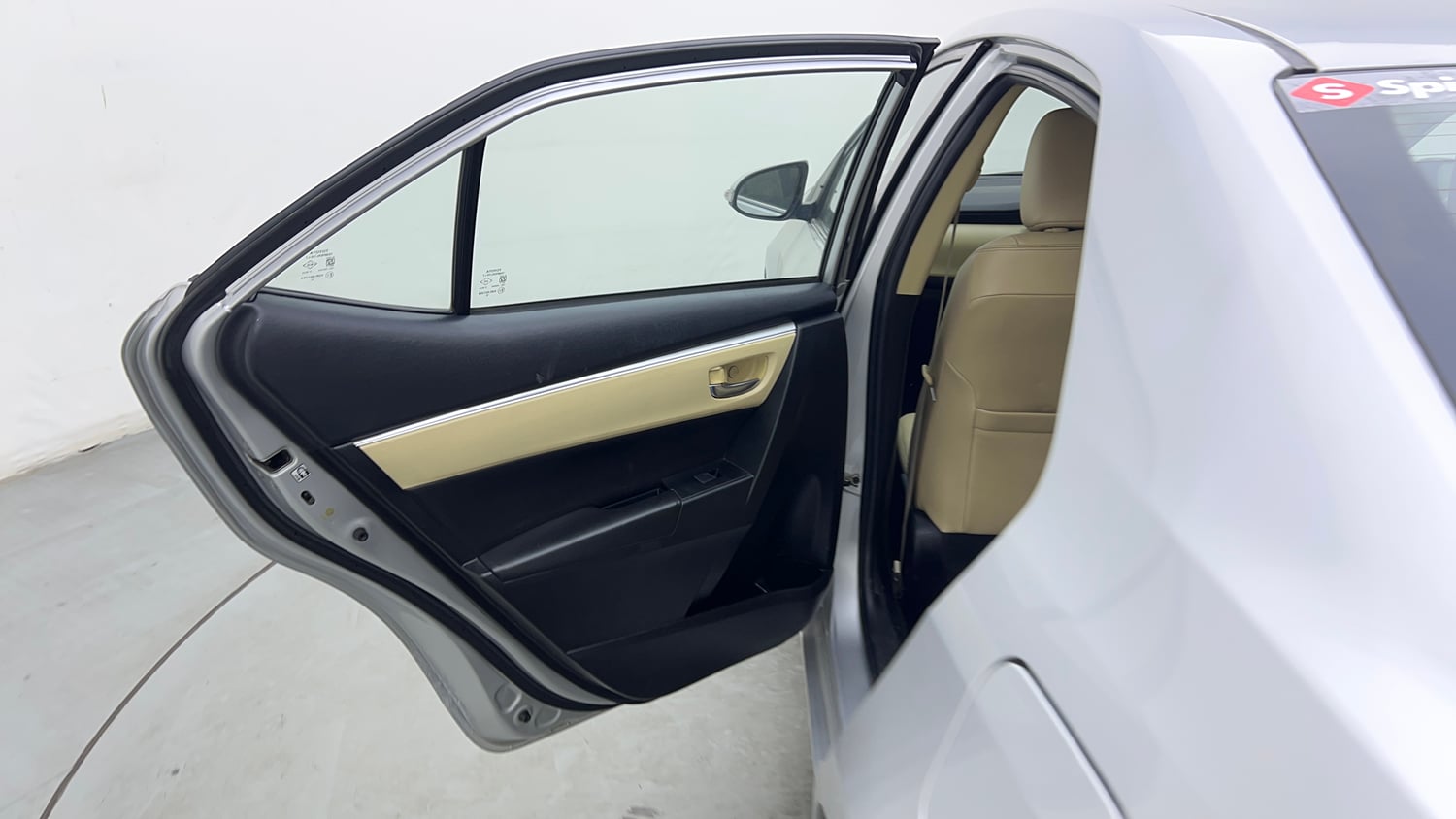 Used 2019 Toyota Corolla Altis VL CVT Petrol Petrol Automatic interior LEFT REAR DOOR OPEN VIEW