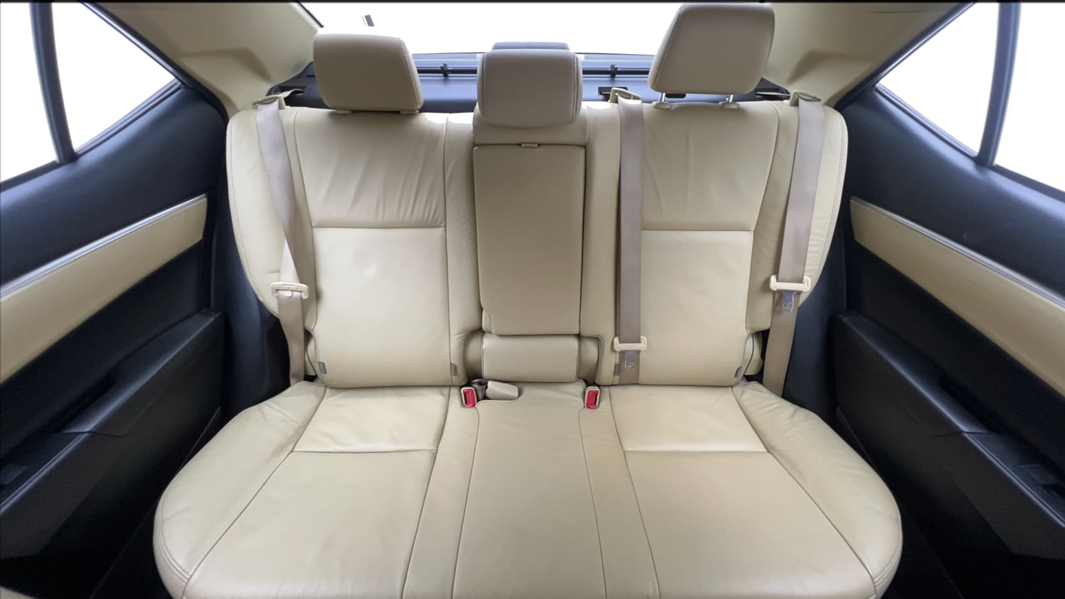 Used 2019 Toyota Corolla Altis VL CVT Petrol Petrol Automatic interior REAR SEAT CONDITION VIEW
