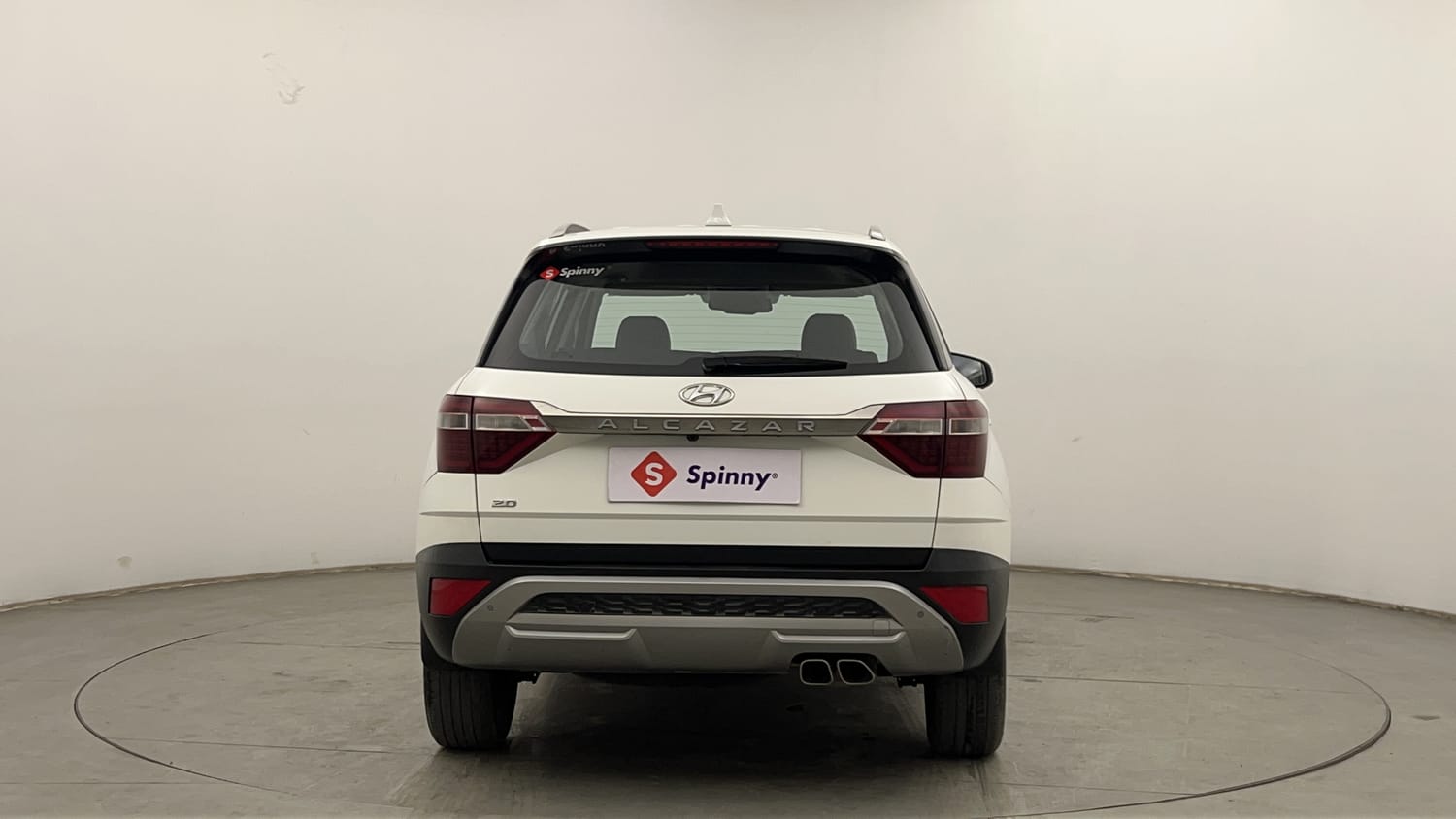 Used 2022 Hyundai Alcazar Platinum 7 STR 2.0 Petrol Petrol Manual exterior BACK VIEW