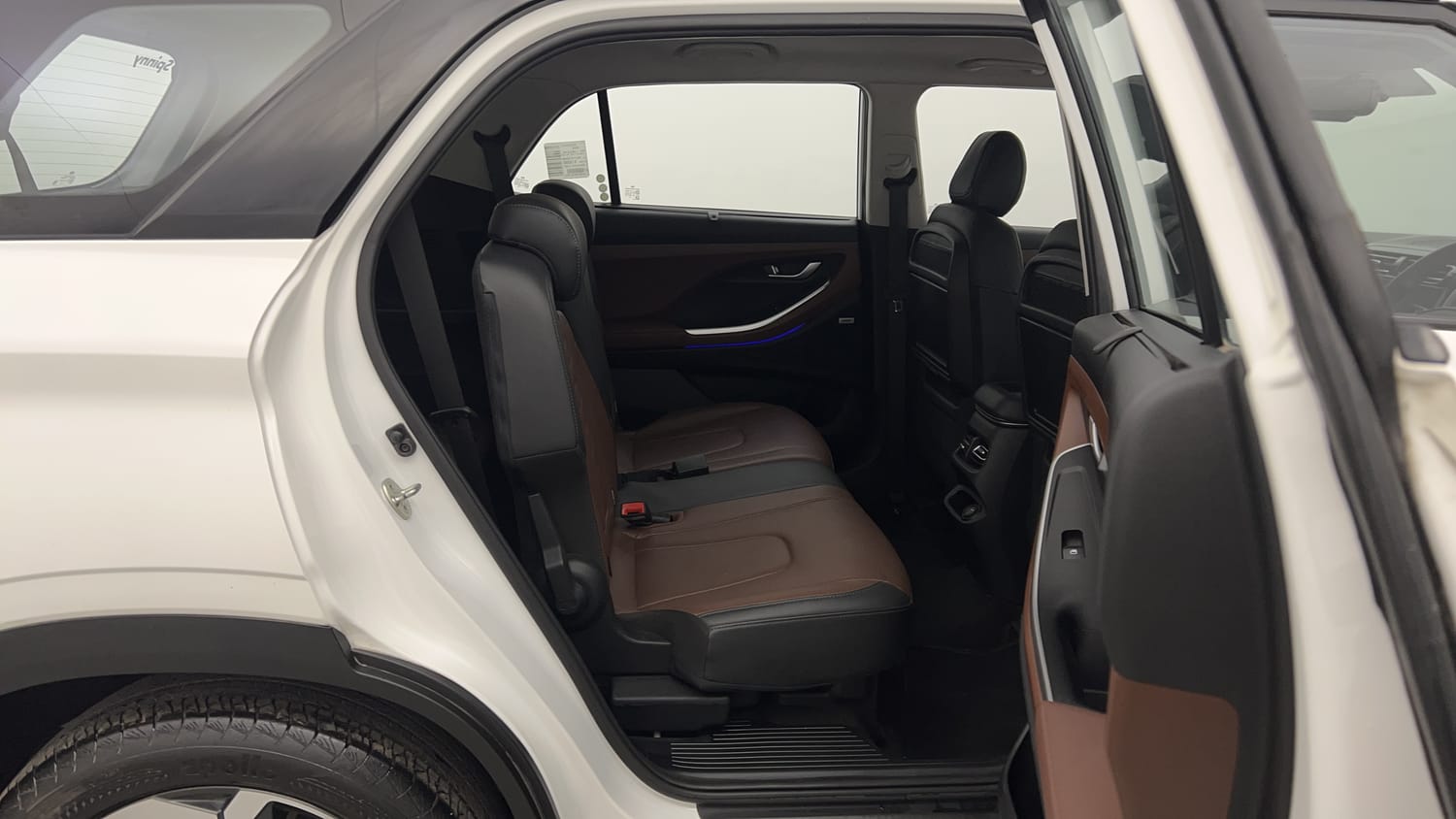 Used 2022 Hyundai Alcazar Platinum 7 STR 2.0 Petrol Petrol Manual interior RIGHT SIDE REAR DOOR CABIN VIEW