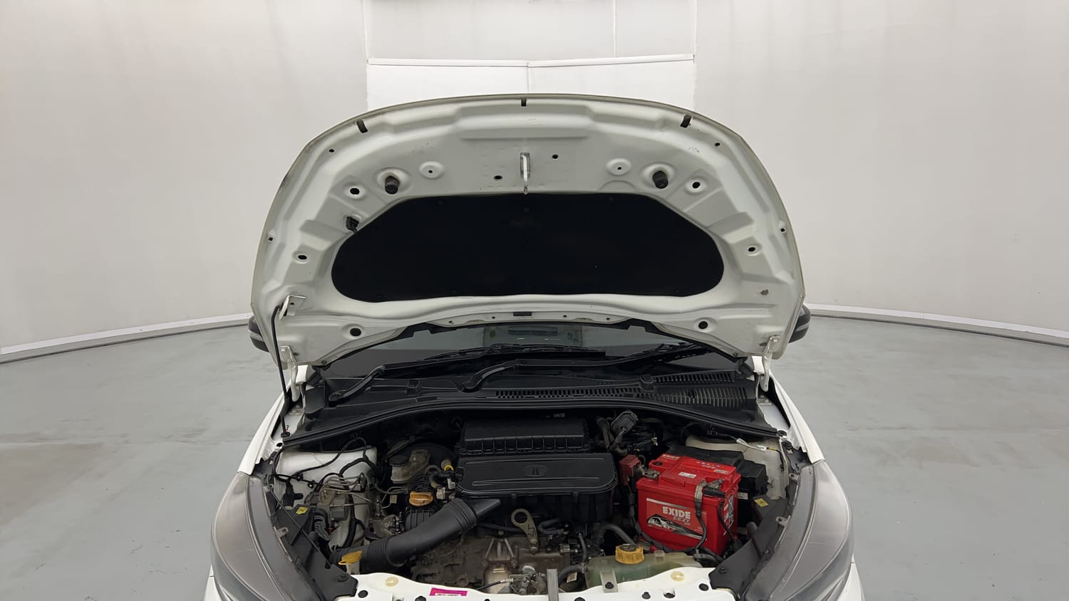Used 2023 Tata Tiago XT Petrol Manual engine ENGINE & BONNET OPEN FRONT VIEW