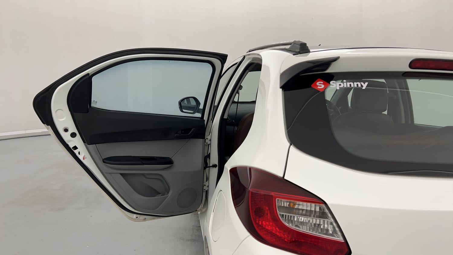 Used 2023 Tata Tiago XT Petrol Manual interior LEFT REAR DOOR OPEN VIEW