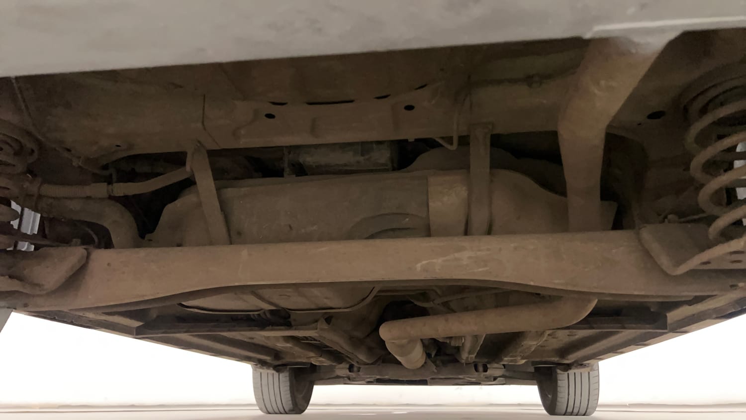 Used 2020 Kia Seltos GTX Plus DCT 1.4 Petrol Automatic extra REAR UNDERBODY VIEW (TAKEN FROM REAR)
