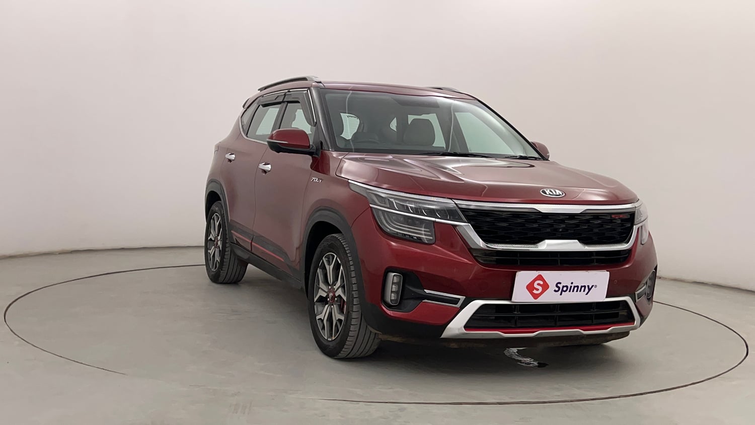 Used 2020 Kia Seltos GTX Plus DCT 1.4 Petrol Automatic exterior RIGHT FRONT CORNER VIEW