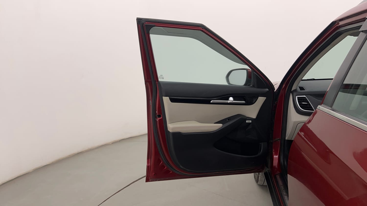 Used 2020 Kia Seltos GTX Plus DCT 1.4 Petrol Automatic interior LEFT FRONT DOOR OPEN VIEW