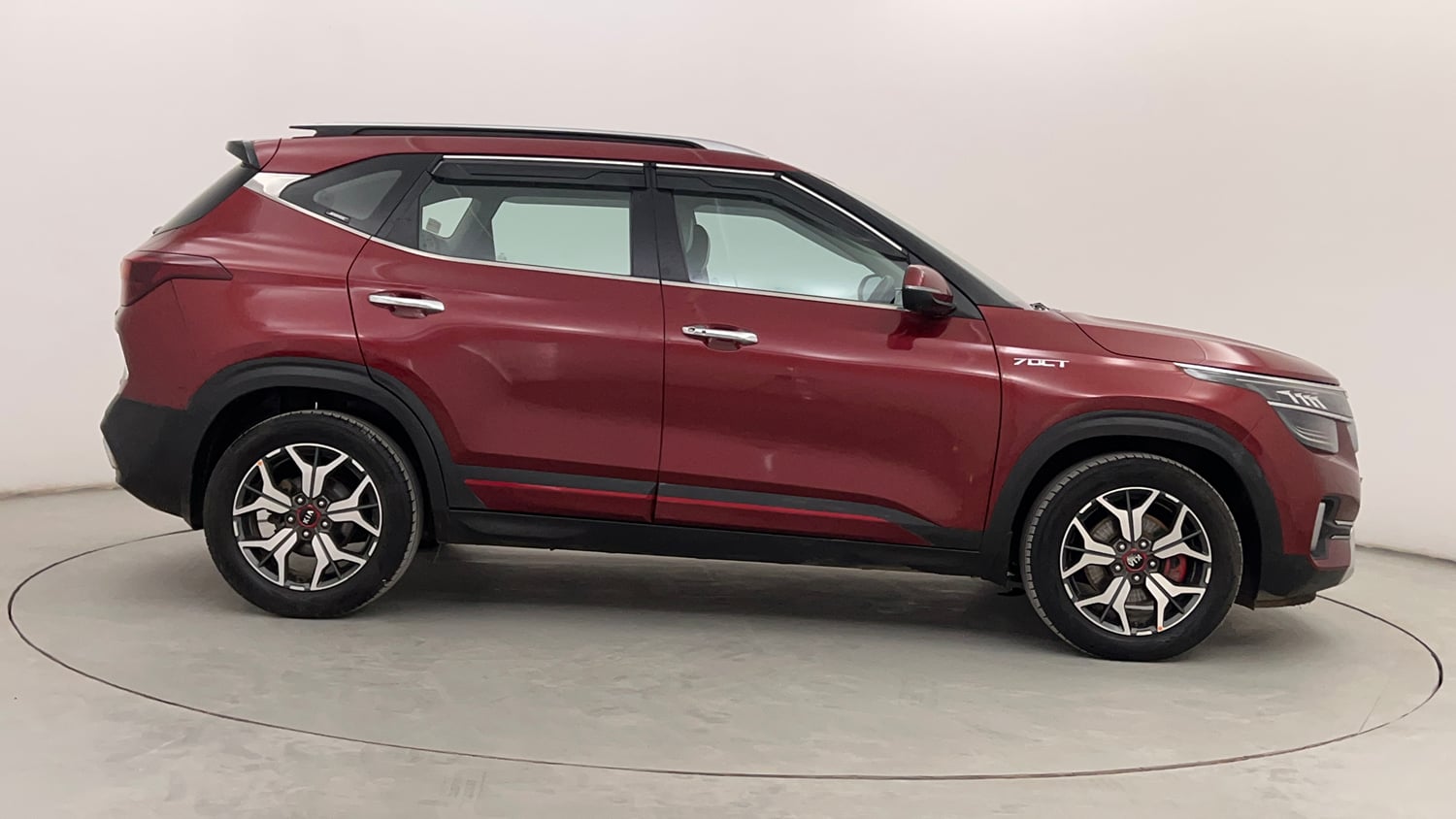 Used 2020 Kia Seltos GTX Plus DCT 1.4 Petrol Automatic exterior RIGHT SIDE VIEW