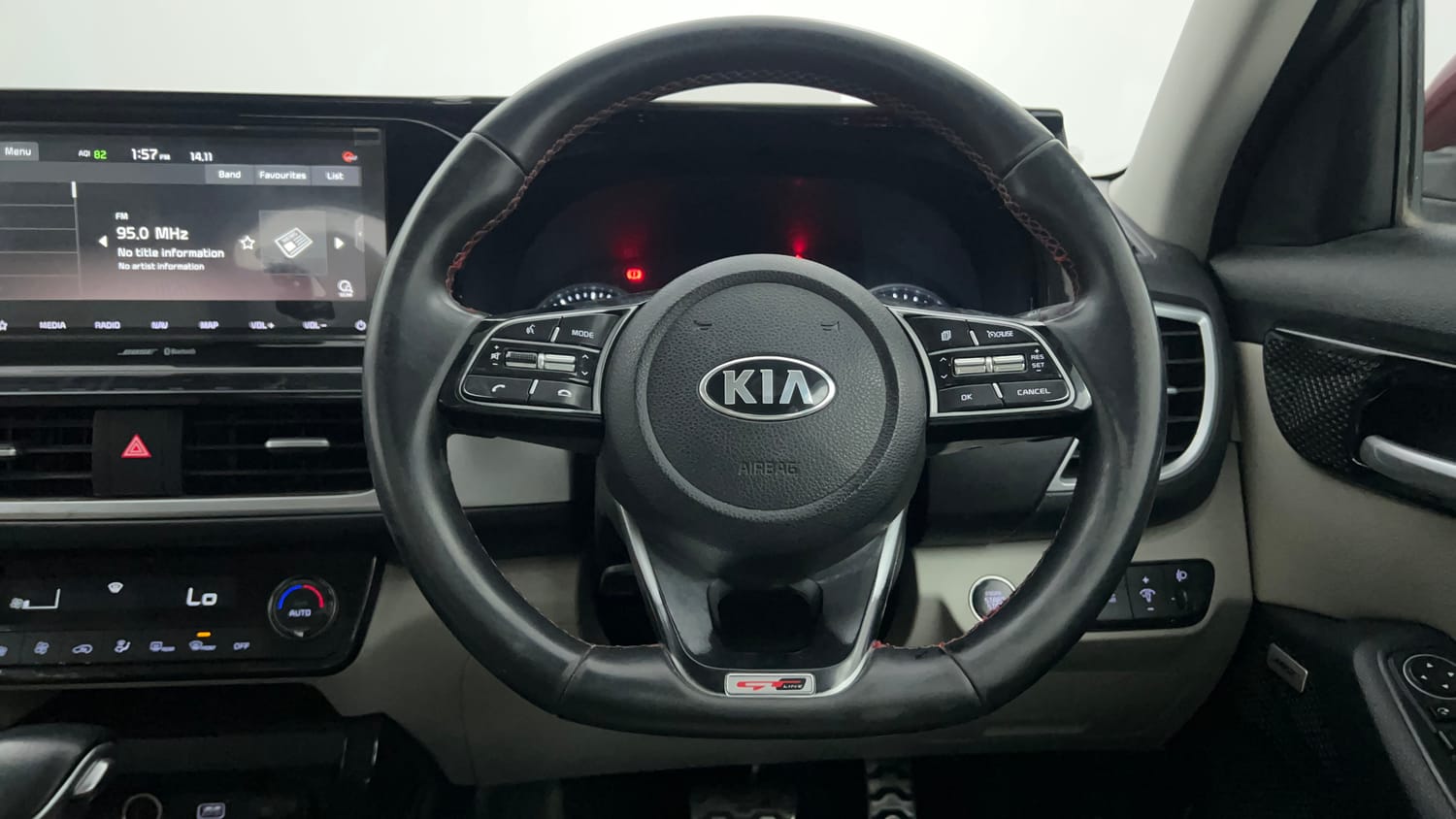 Used 2020 Kia Seltos GTX Plus DCT 1.4 Petrol Automatic interior STEERING VIEW