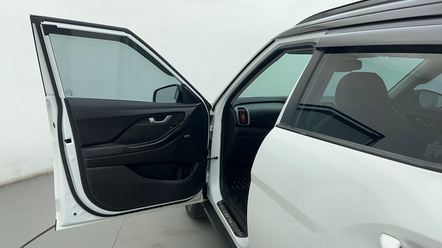 Used 2024 Hyundai Creta SX (O) 1.5 Diesel AT Knight Edition Diesel Automatic interior LEFT FRONT DOOR OPEN VIEW
