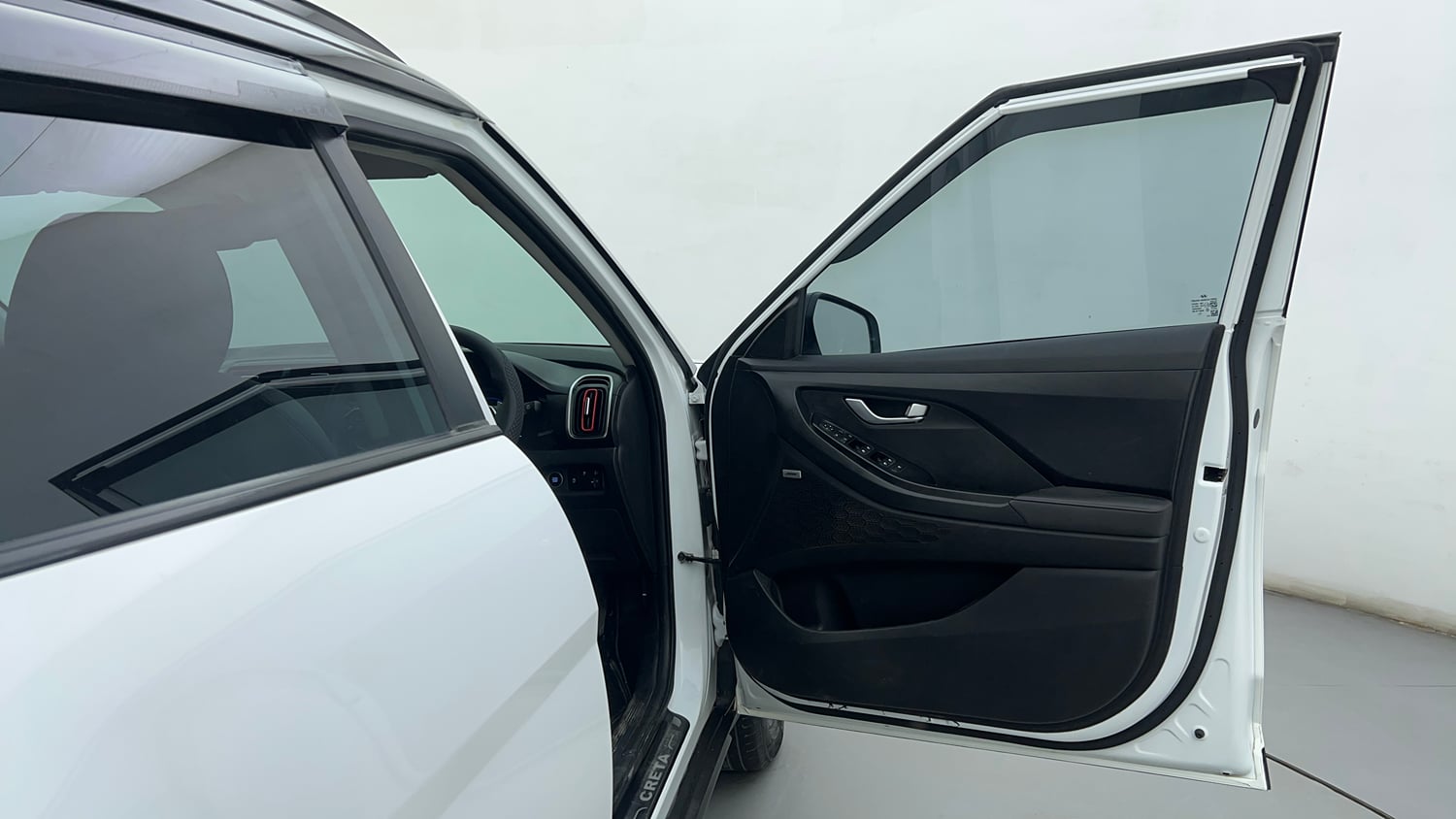 Used 2024 Hyundai Creta SX (O) 1.5 Diesel AT Knight Edition Diesel Automatic interior RIGHT FRONT DOOR OPEN VIEW